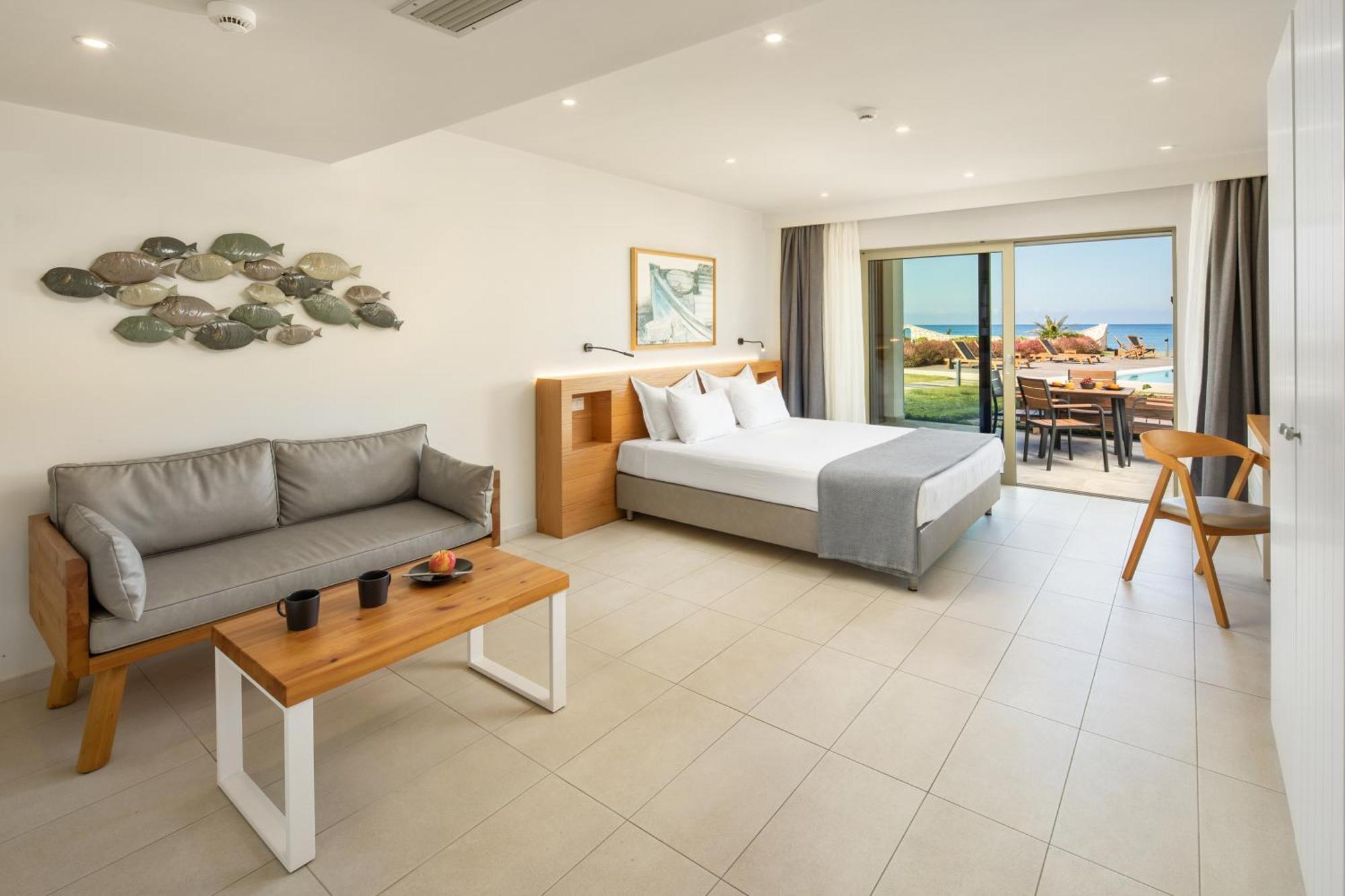 Almiros Beach Kyma Suites - Adult Only Accommodation الغرفة الصورة